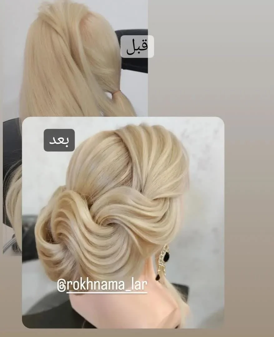 آموزش میکاپ و شنیون