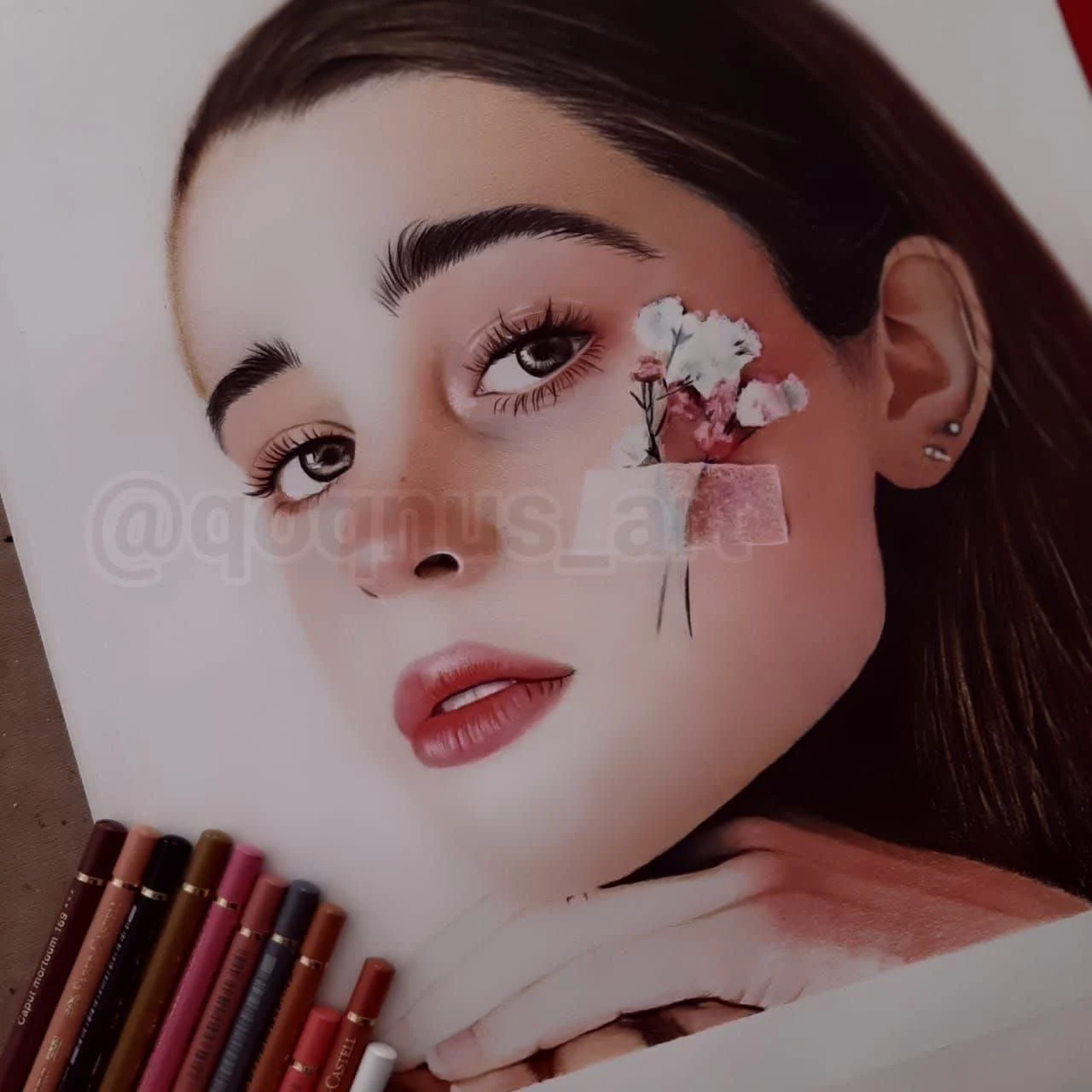 نقاشی مداد رنگی